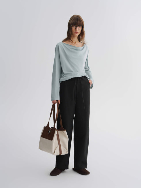 Lapse Modal Fold Top